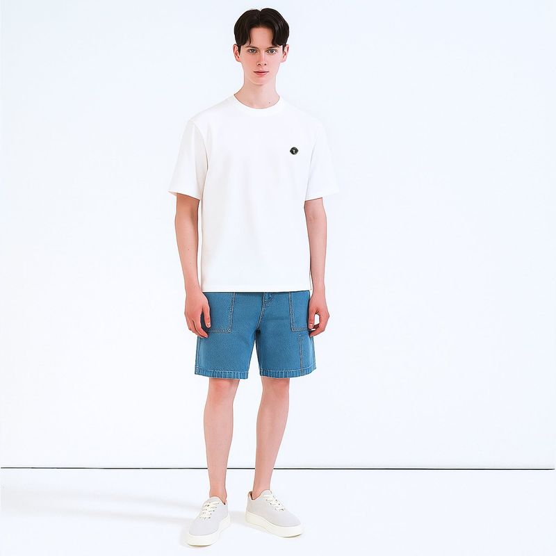 スペースベイカーパッチTシャツ ホワイト(MAN)