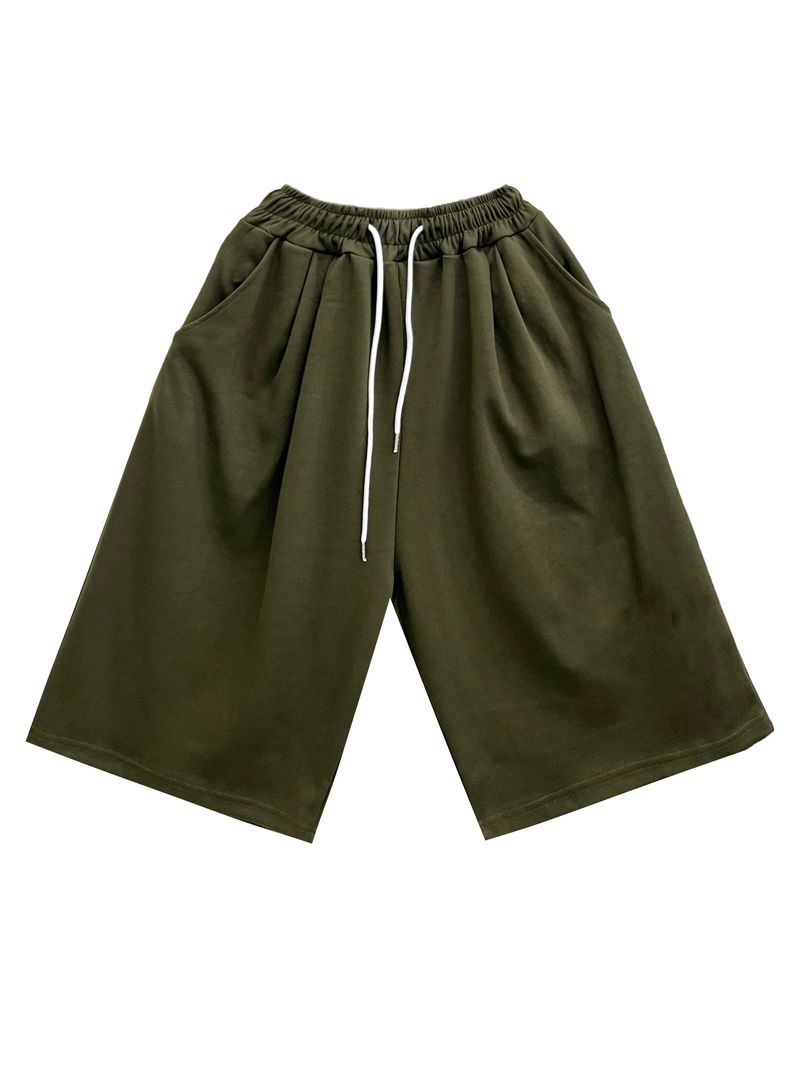 Double Cream 7-quarter Bermuda Pants 5C
