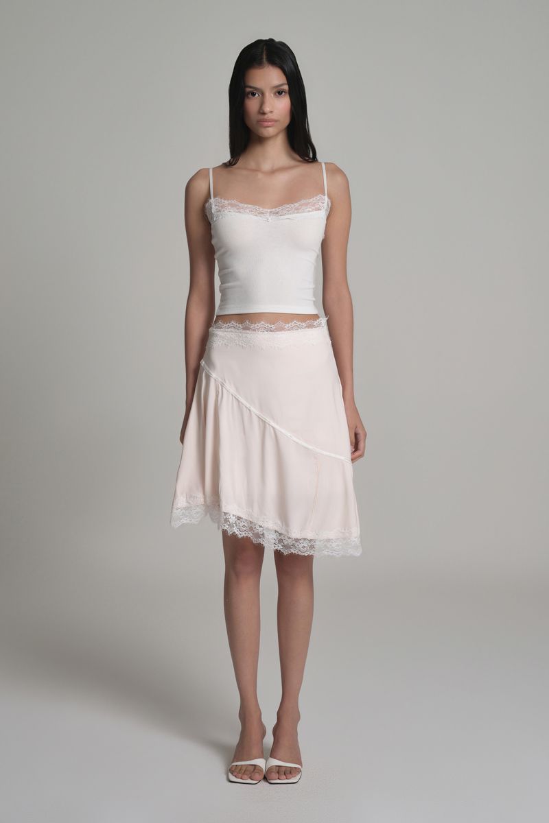 Kleesier(クリーシーア)の「Fairy Lace Flow Skirt, Pink(Skirts)」