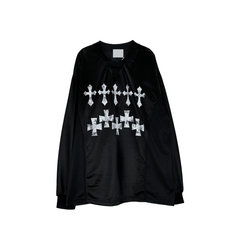 d cross jersey long-sleeve