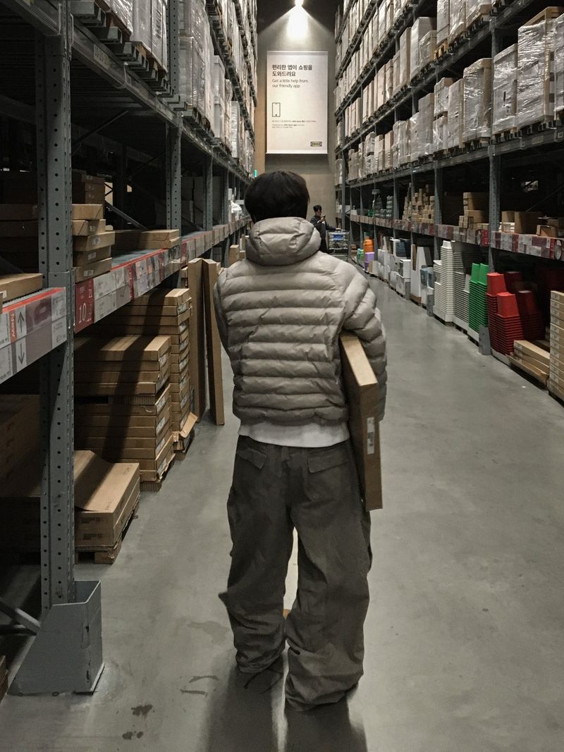 [Premium] Fron Raglan Lightweight Padded Jacket