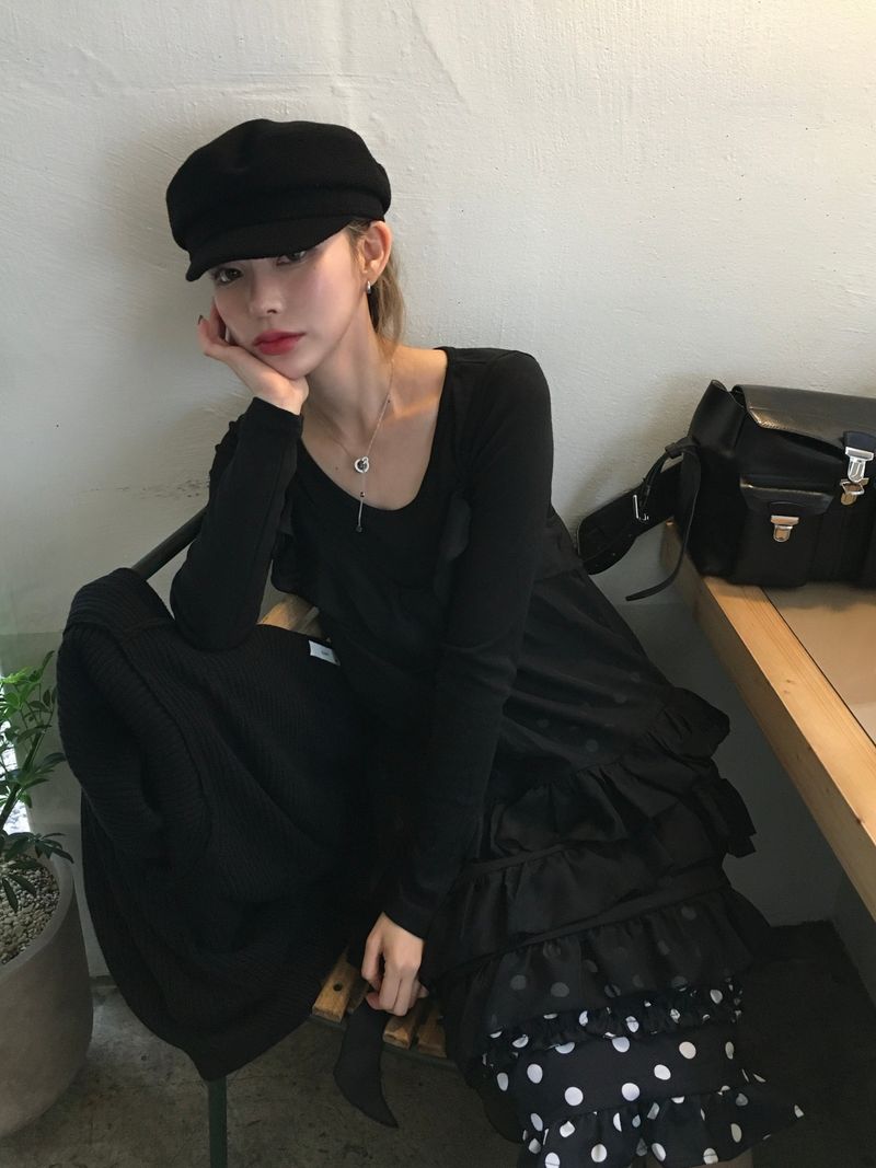 Junie Unbalanced Frill Bustier (3c)