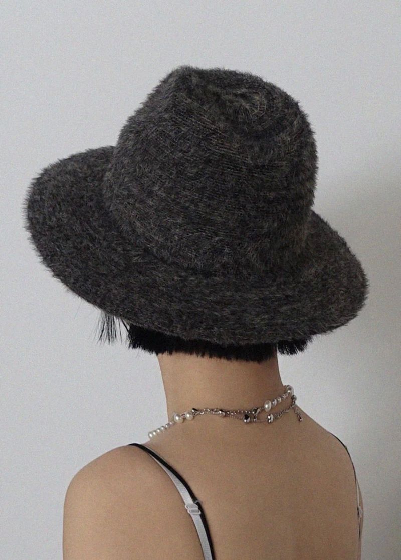 ANGORA COW HAT (3COLORS!)