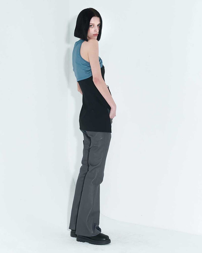 Chain Link Layered Top _ Teal