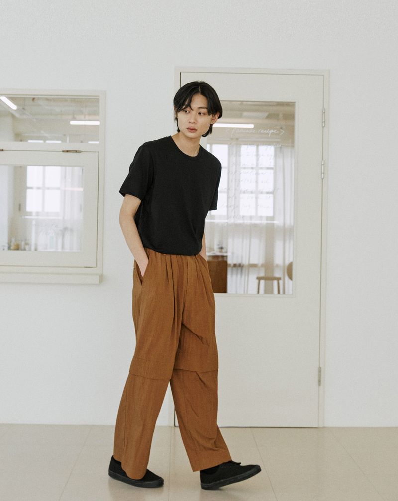 unisex folding pants pumkin
