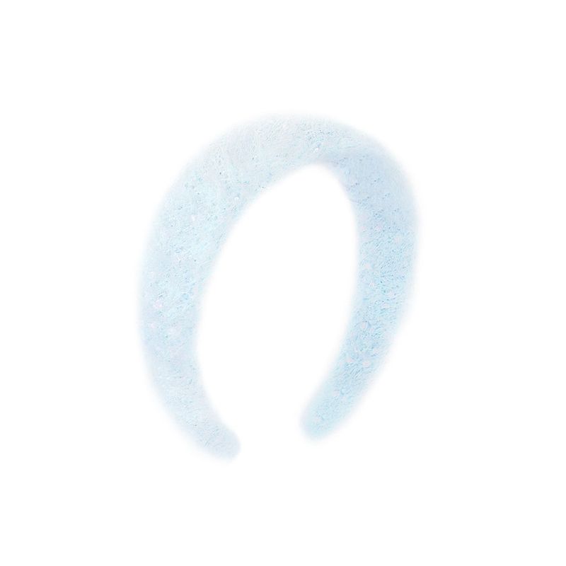 Glitter Fur Volume Hairband 