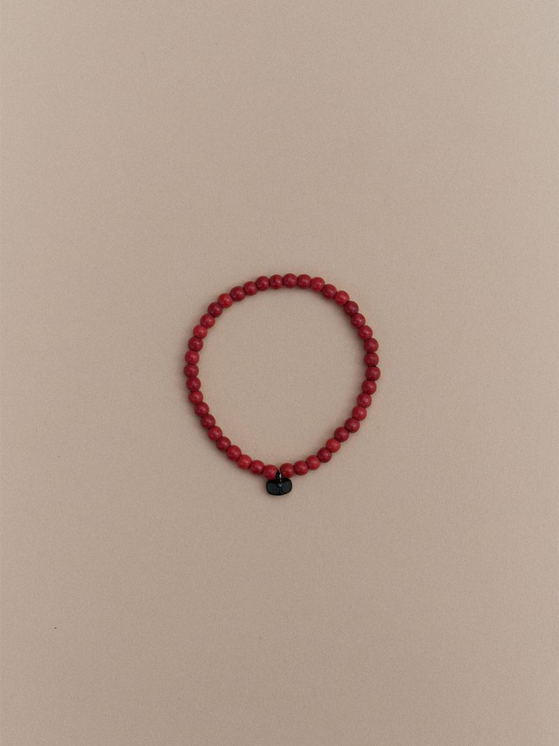 Silver925_Red Turquoise Black Stone_B