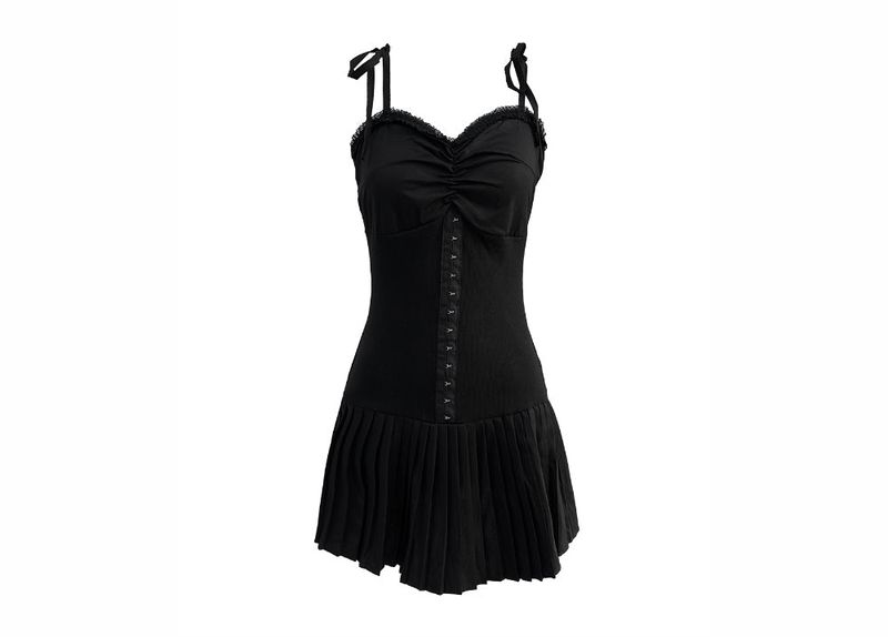 corset strap mini one-piece (2color)