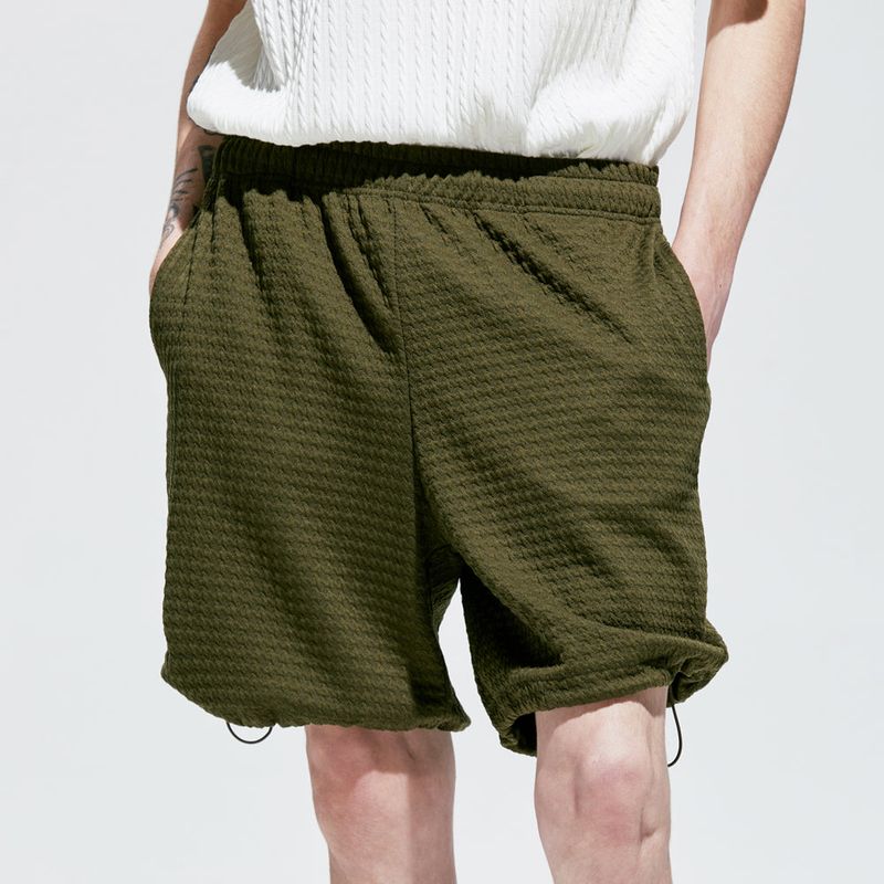 S SY（エスエスワイ）の「2way waffle half banding pants khaki（Pants）」