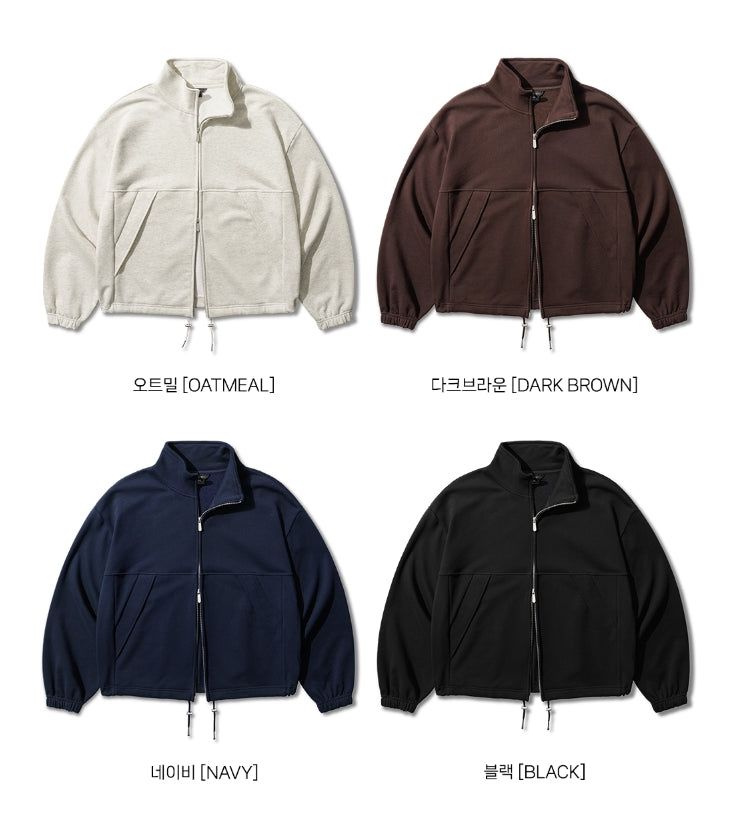 26SS★ Flip Pocket Stand Zip-Up