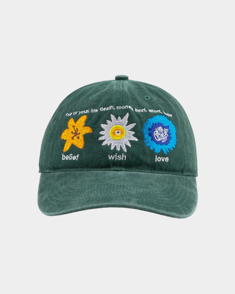 NATIVITY MM CAP STONE WASHING (GREEN)