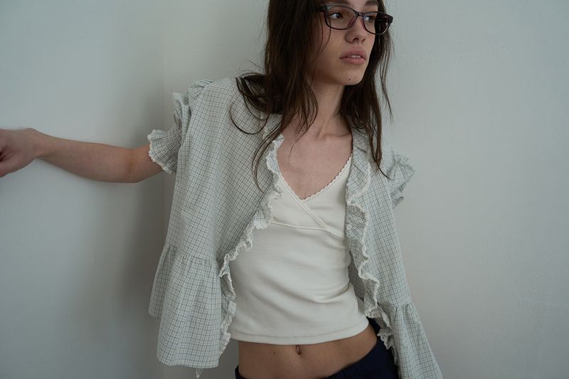 Moi ruffle blouse_check