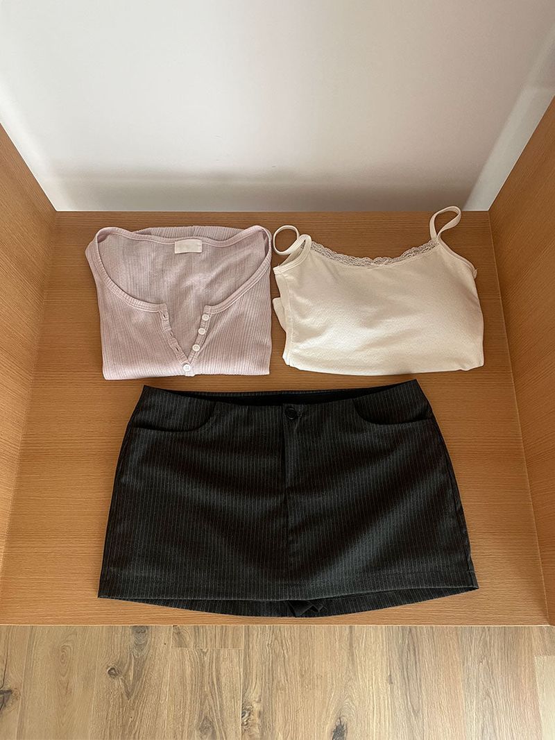 LOW MINI SKIRT