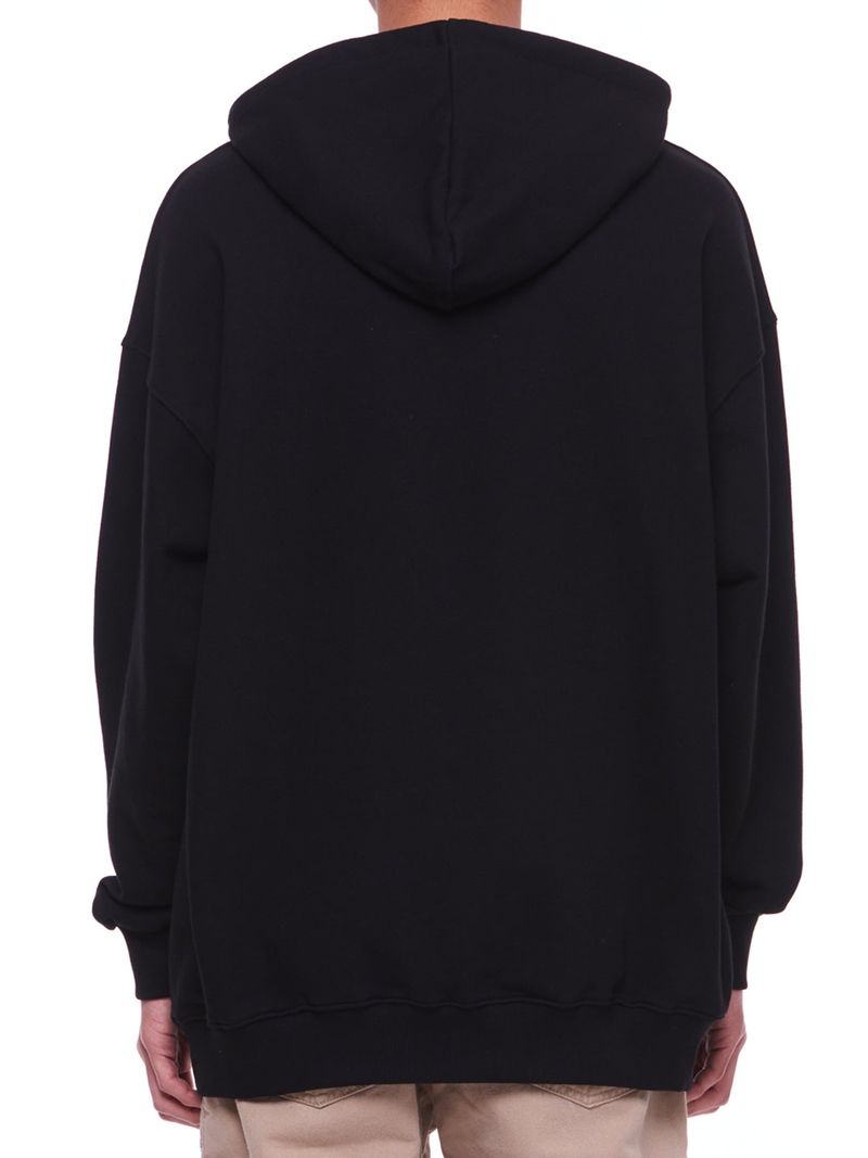Basic_Logo Hooded Sweatshirt BLACK