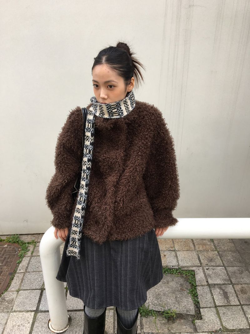 Label Midi Skirt (2color)