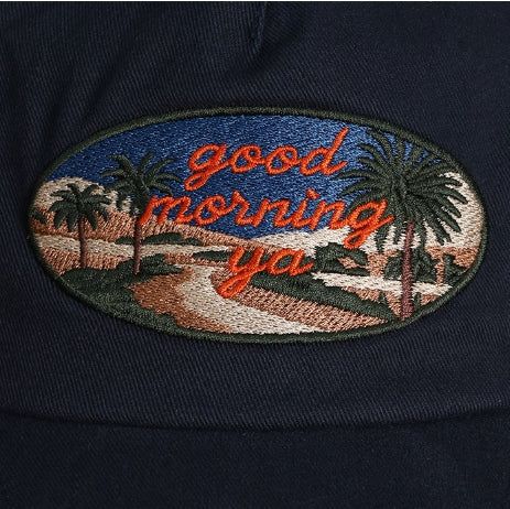 Palm Tree Embroidered Patch Ball Cap