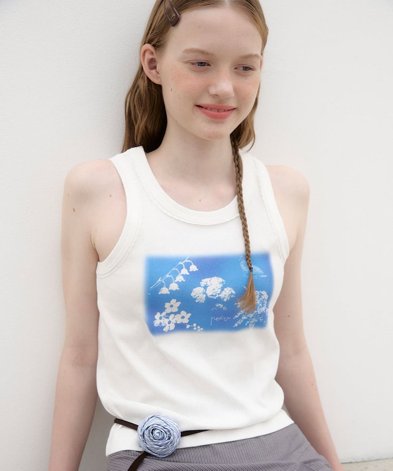 Rose Corsage - Sky Blue
