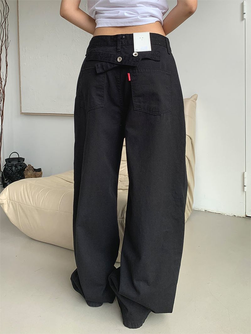 COTTON BIJO WIDE PANTS (2COLOR)