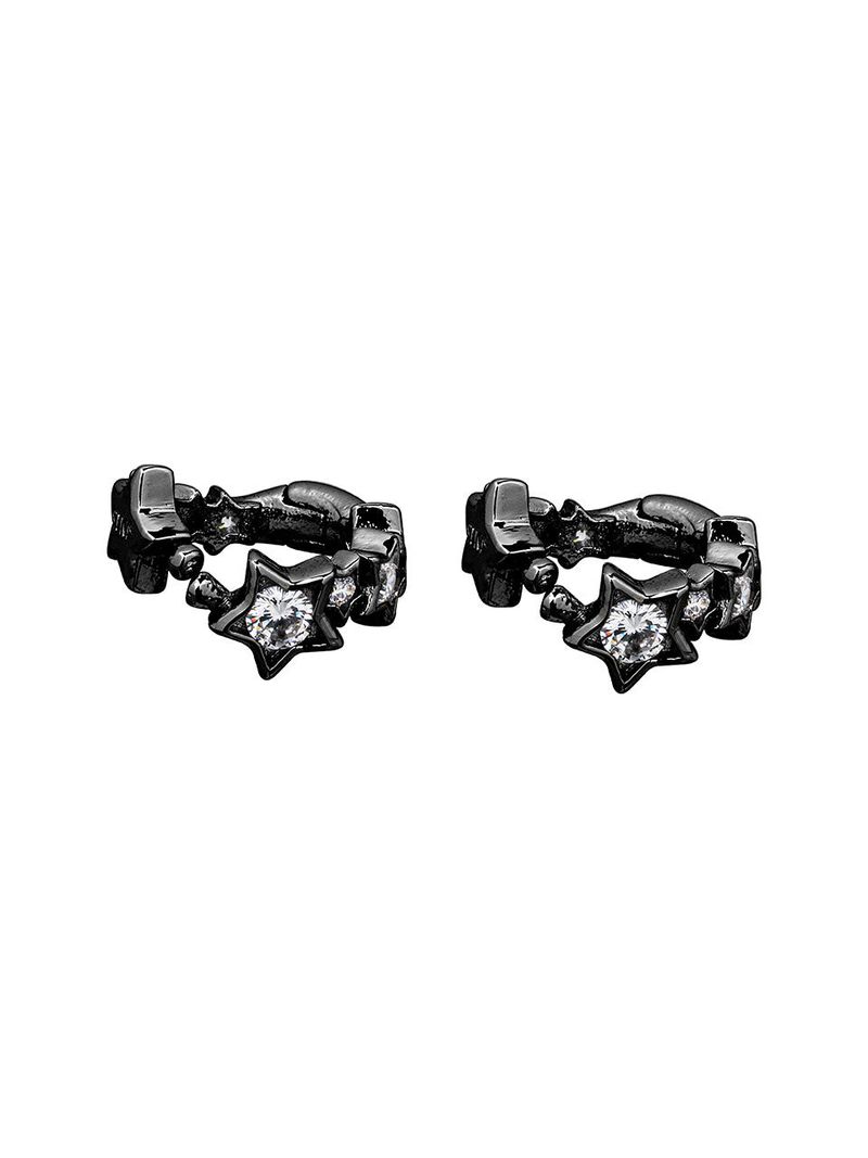 SENTIMENTS（サンティマン）の「NO.557 [BLACK] STAR CUBIC SPRING EARCUFF（Accessories）」