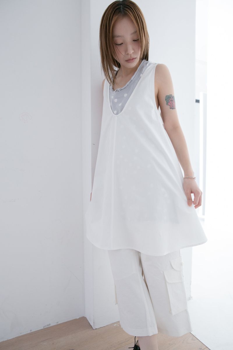 hall sleeveless mini ops(2colors)