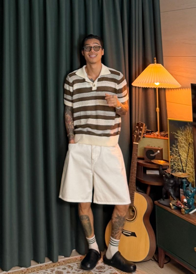 Leel Dangara Short-Sleeve Knit 2COLOR