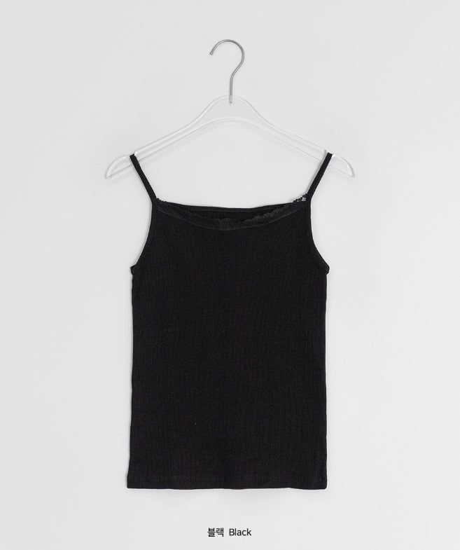 Shimori Heart Lace Sleeveless