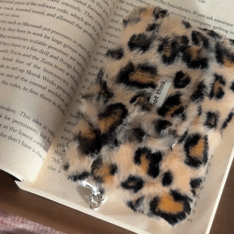 leopard chain wallet bag (3color)