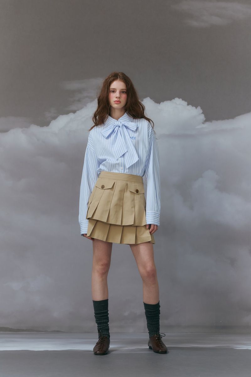 Pleats skirt