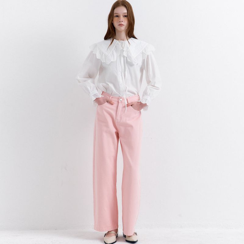 RAVEROUS（レイバロス）の「Over-dyeing Relax Pants Pink（Pants）」