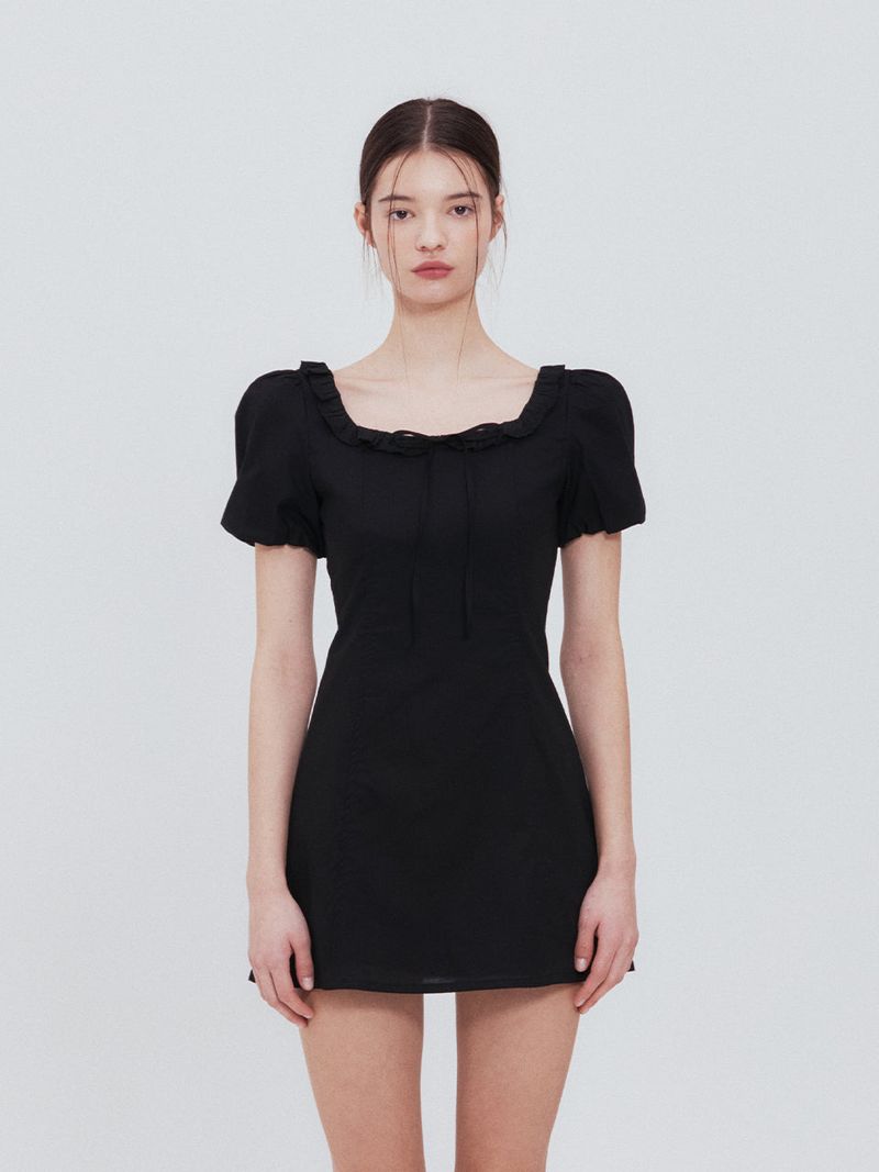Not your rose(ノットユアローズ)の「Dandelion dress (Black)(Dresses)」