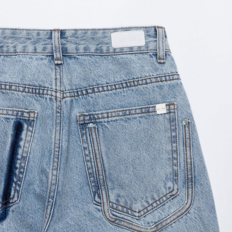CLASSIC LOOK SEMI WIDE DENIM PANTS code 18101