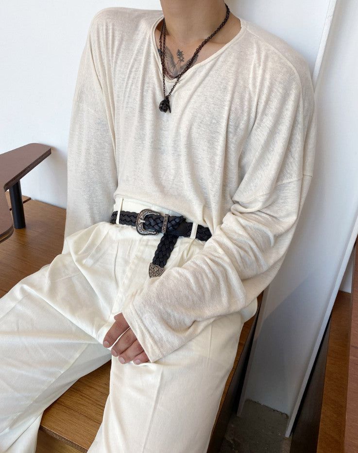 No.8159 dope pattern cowhide twisted BELT