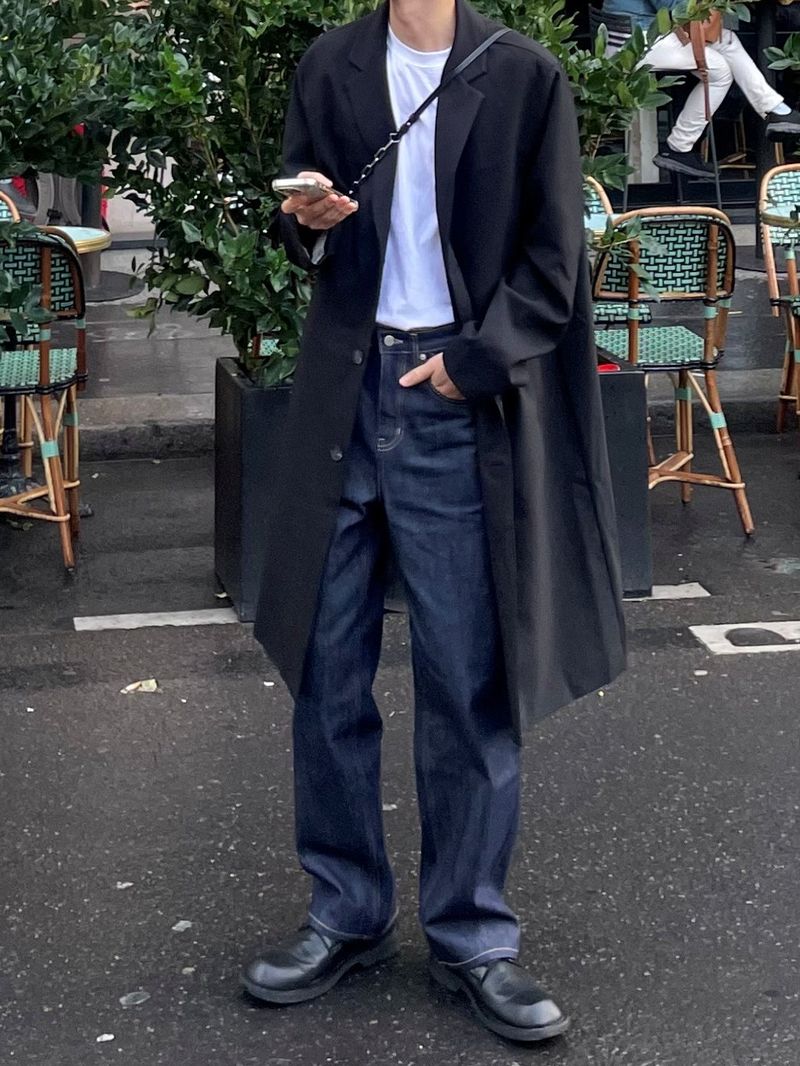 Cent（セントマーケット）の「Le Procope natural denim wide pants （Pants）」