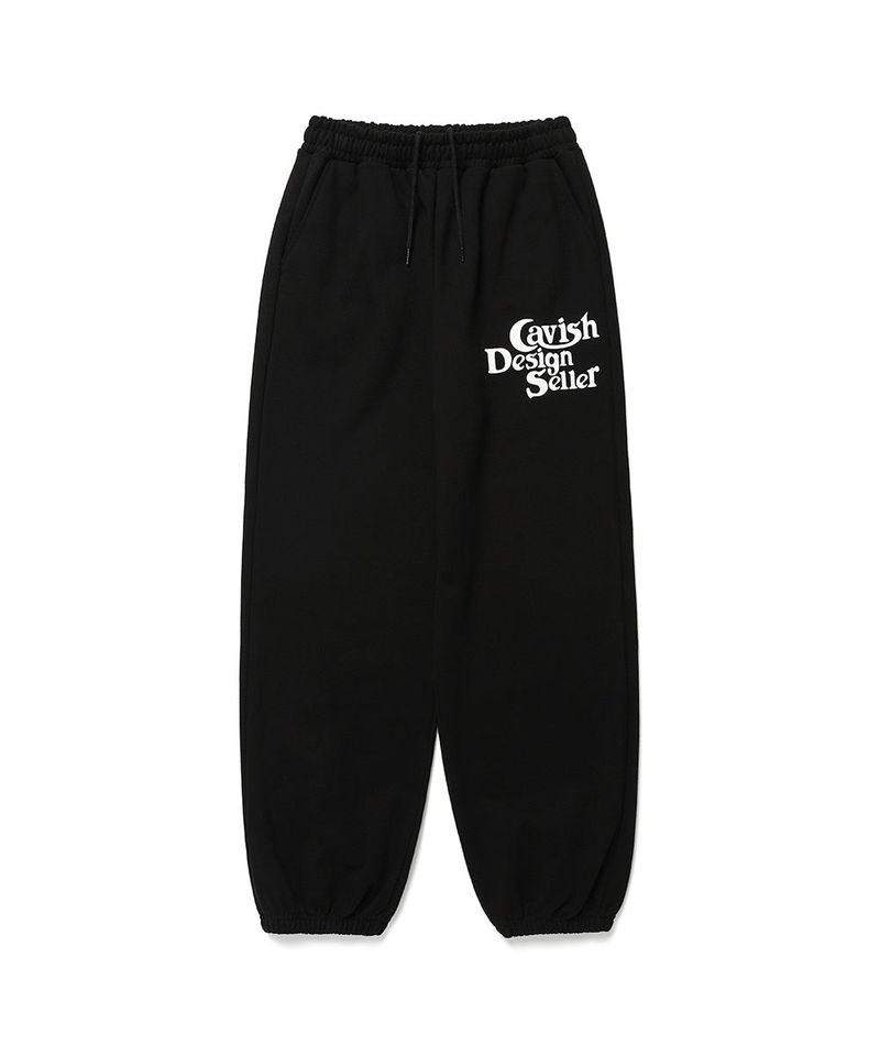 cavish（カビシ）の「BIG SELLER LOGO SWEATPANTS BLACK(CV2DSUPA00A)（Pants）」