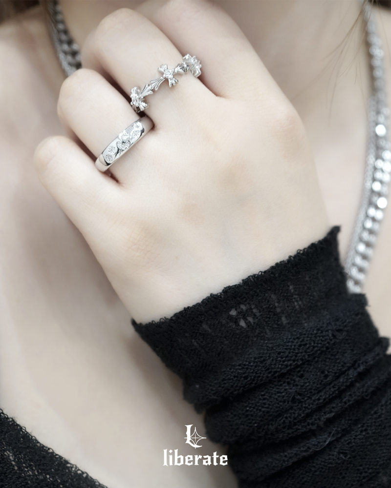 liberate（リベレイト）の「キュービックシルバーリング（アクセサリー）」