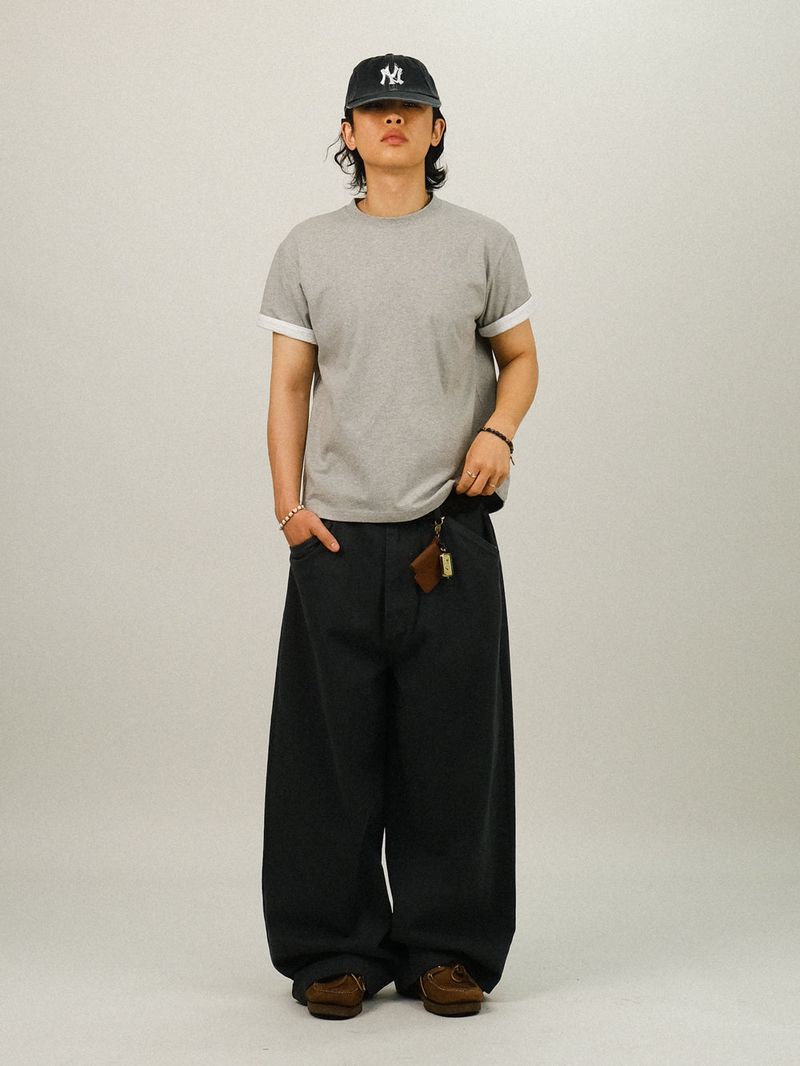 HA Roll-up Layered Muscle Fit 1/2 T
