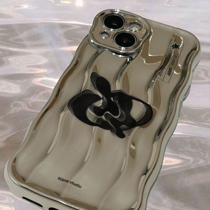  3D ロゴメタリックケース