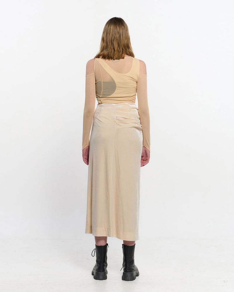 In&Out Knitted Top _ IVORY