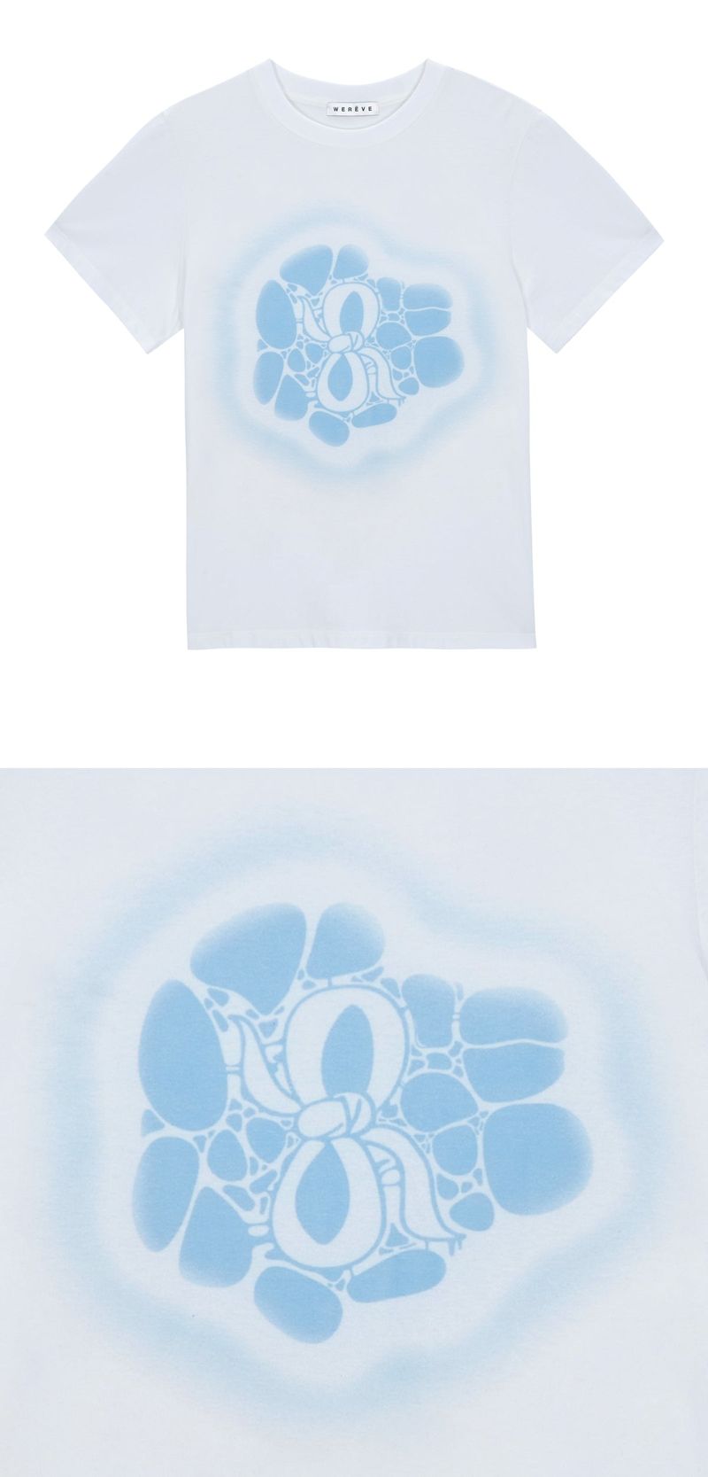 Bubble printing t-shirt