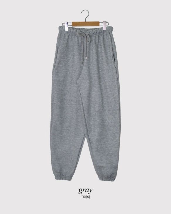 Daily Lettering Hoodie + Jogger Pants Set (3color)