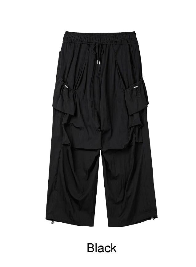 Eren String Pocket Nylon Pants