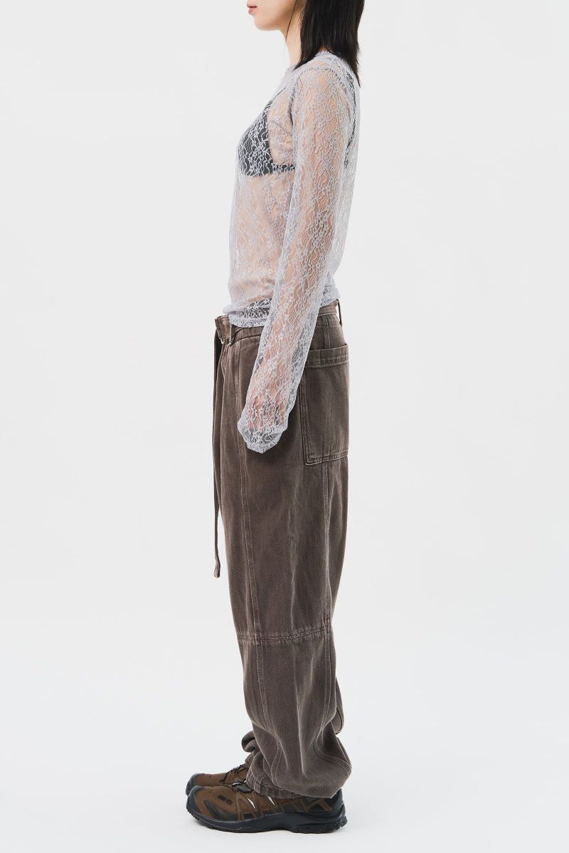 (W) Shell Lace Top (2color)