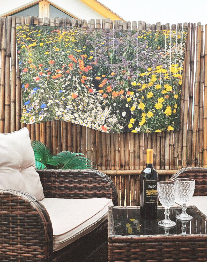 Secret Garden fabric poster