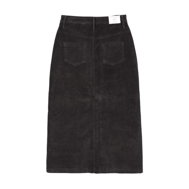 WINTER SLIT CORDUROY SKIRT
