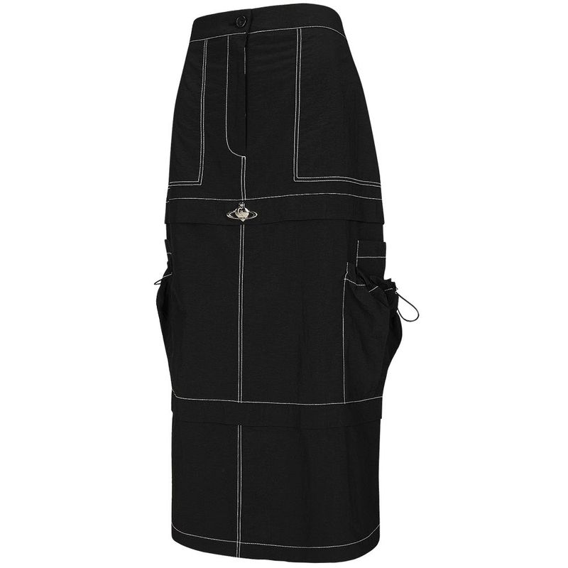 LAYER SKIRT IN BLACK