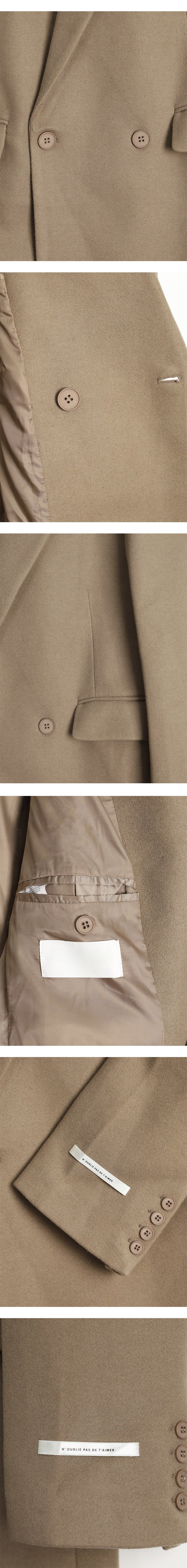 [Unisex] Max double long coat(2color) 