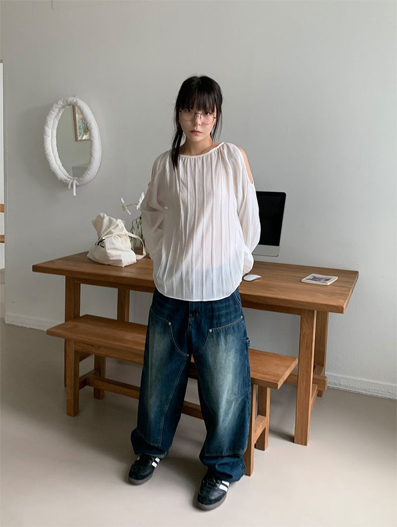 DOUBLE KNEE CARPENTER JEANS (2C)