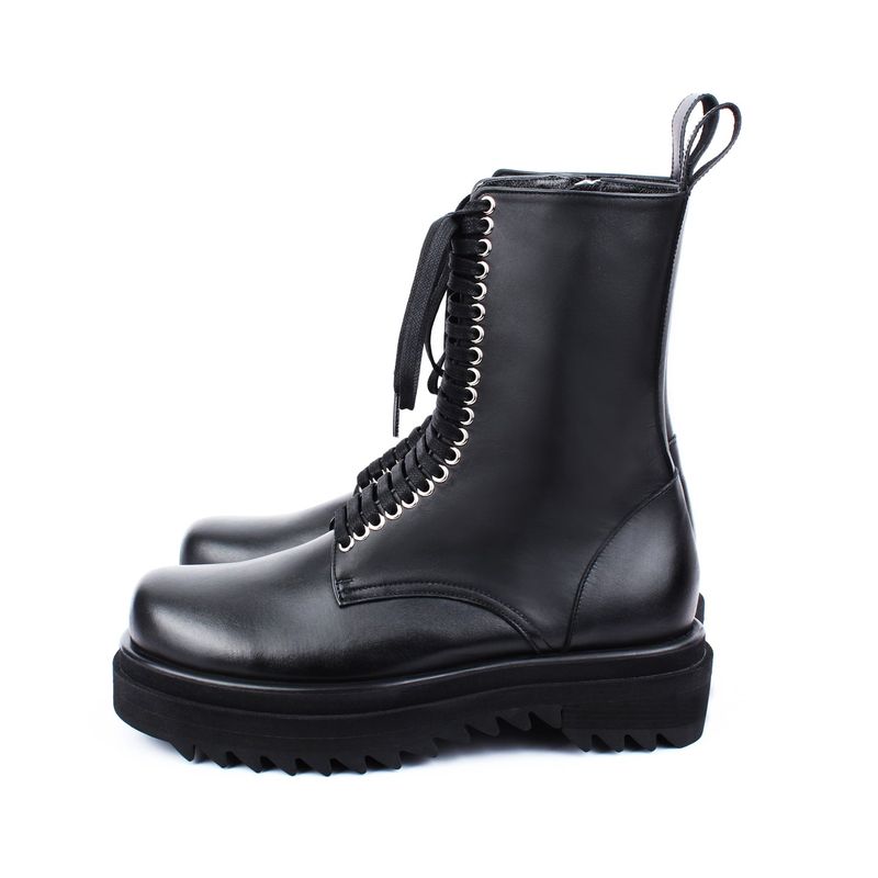 DAVID STONE WAVE SHARK SOLE HI-LACE BOOTS