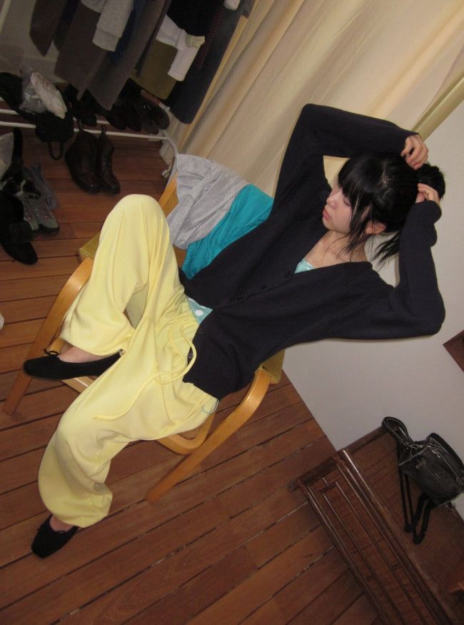 26SS★ [BAONHAUS] Alt Color Banding Wide Jogger Pants