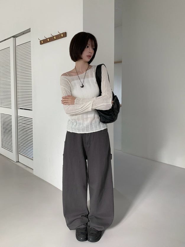 [Scarf SET] Shishu Soft One-Off Rib Knit